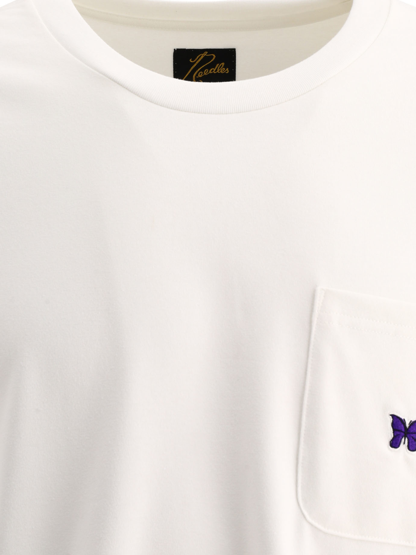 NEEDLES White Poly Jersey t-shirt